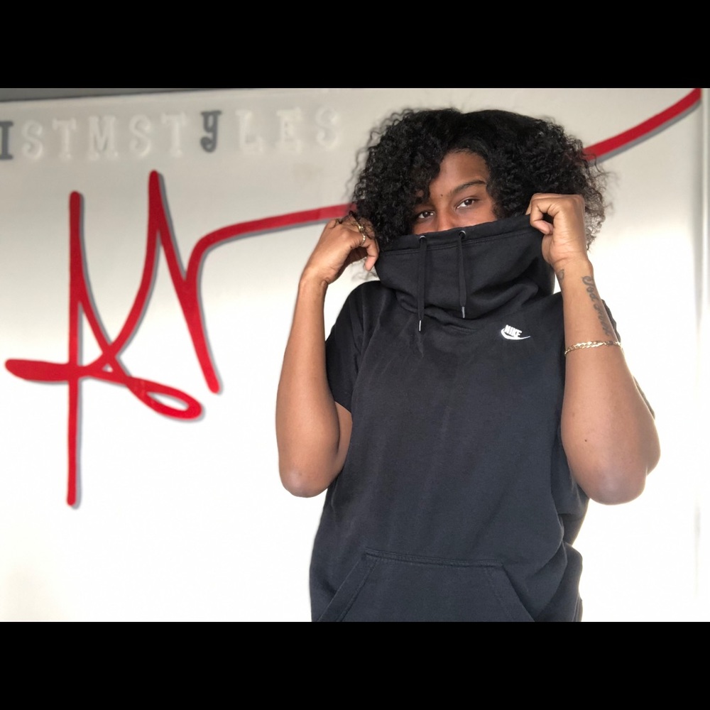 Nike Athletic Shortsleeved Hoodie